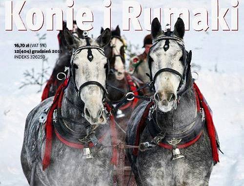 nasze konie na okładce miesięcznika Konie i Rumaki